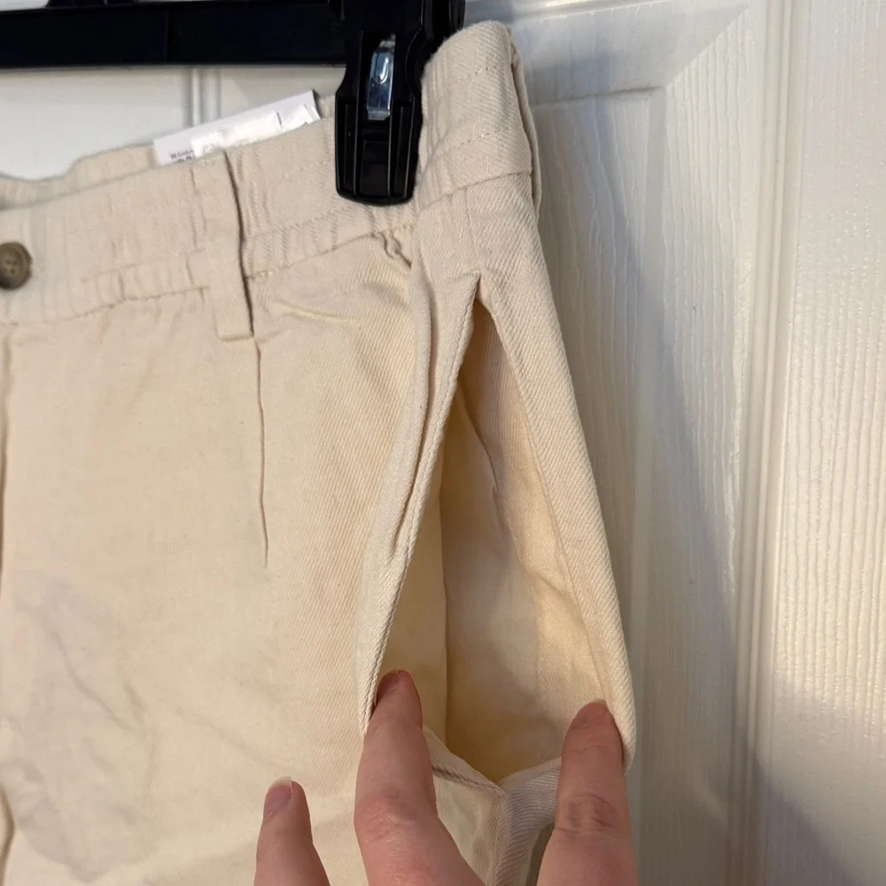 NWT H&M Men's Tan Linen Shorts